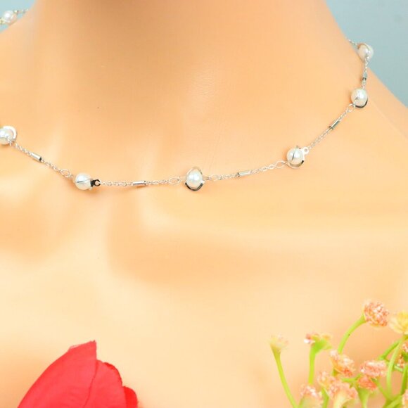 Delicate & Contemporary Necklace Chain, A Lovely Choice for Women, EVCH1678 - Picture 4 of 10